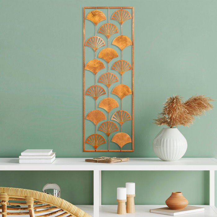 Wallity Fan Escultura de Pared Multicolor de Metal Wallity Fan Escultura de Pared Multicolor de Metal